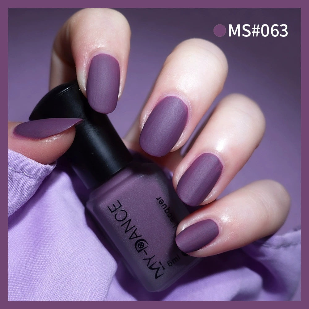 MyDance No Bake Velvet Matte Scrub Nail Polish