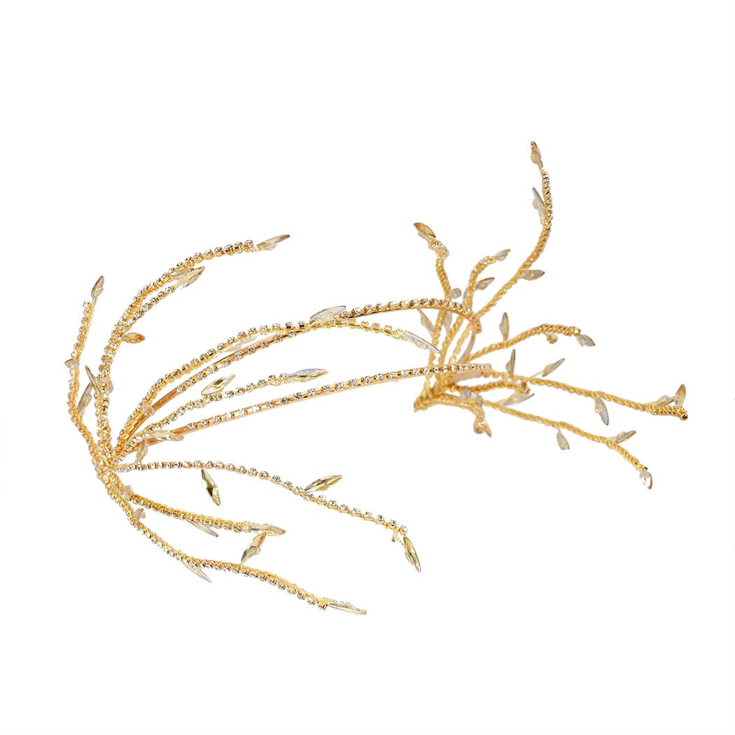 Bride Wedding Simple Headwear Headband Crown Accessories