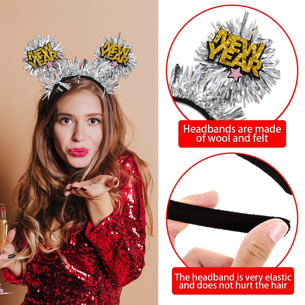 Happy New Year Headband Party Headband