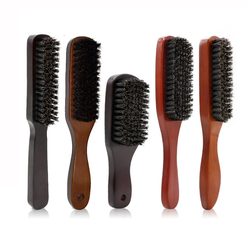 Wooden Comb Retro Facial Cleansing Brush