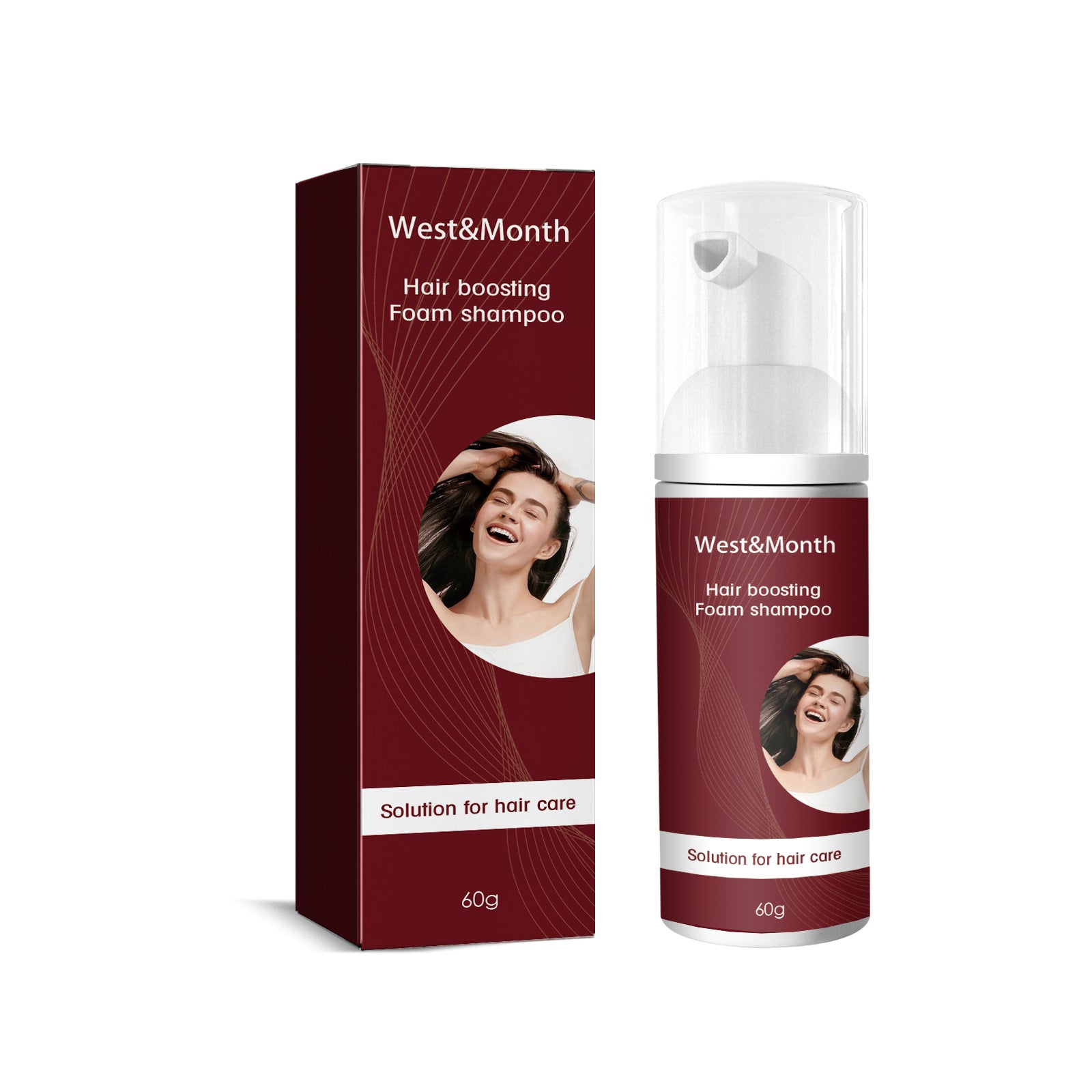 Brightening Foam Shampoo Soft Hair Thick Fluffy