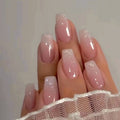 Mid-length Ballet Nail Manicure Wearable Nail Sticker