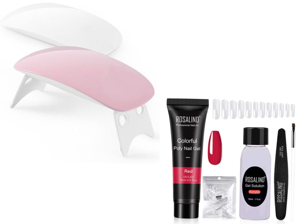 Rosalind Extension Gel Polish Kit For Manicure Poly Nail Gel Set For