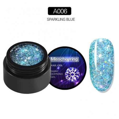 Sequins Diamond Nail Art UV Nail Polish Glue
