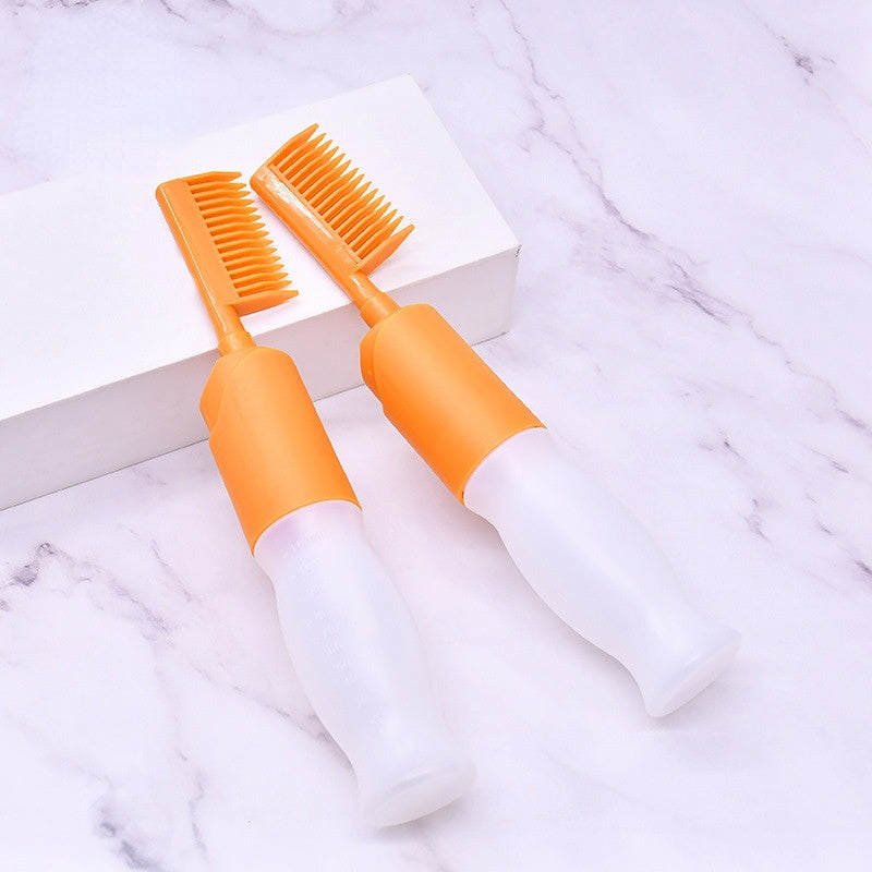 Professional Comb Empty Hair Dye Bottle