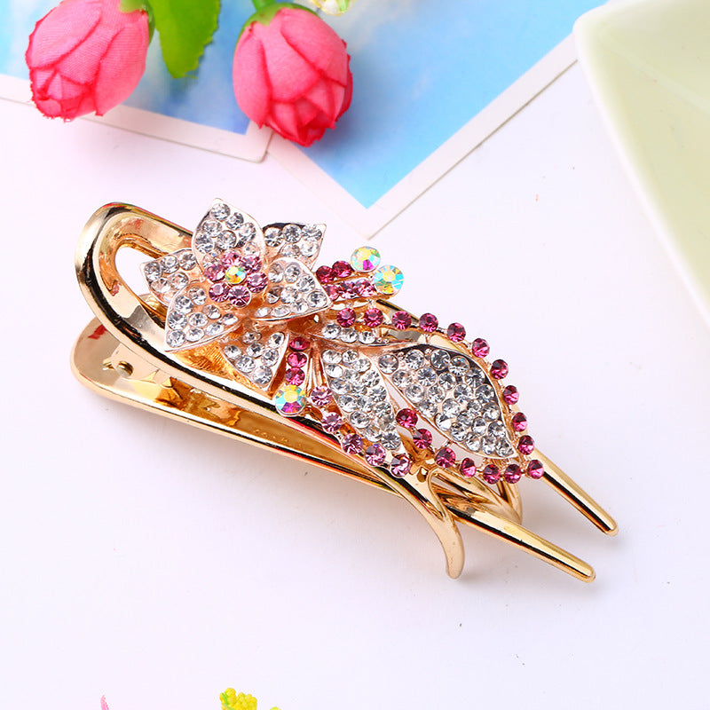 Alloy diamond headdress hairpin