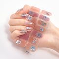 Laser Bronzing Craft Nail Applique Nail Sticker