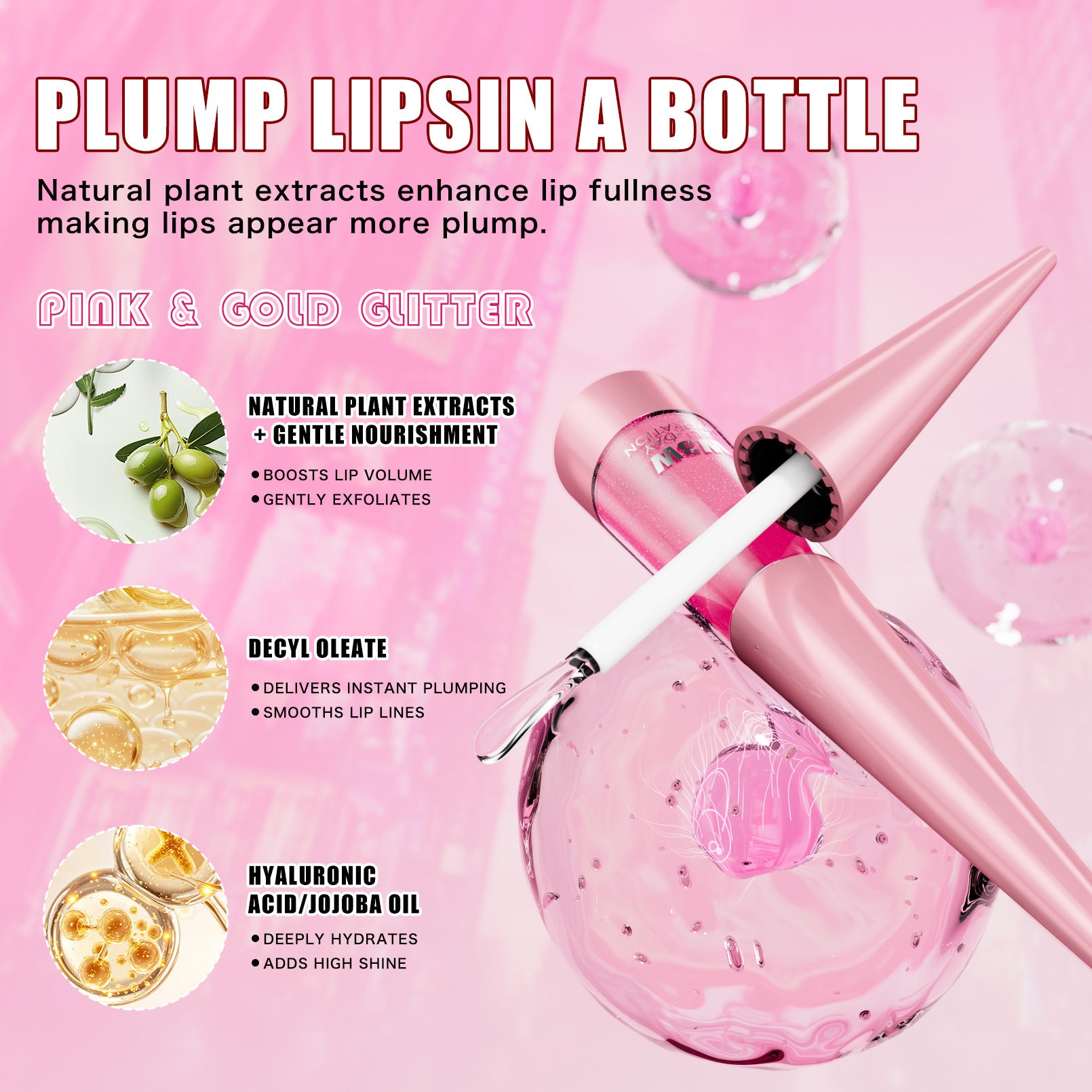 Rich Plump And Hydrating Dewy Lip Oil