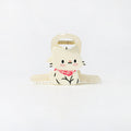 Milk White Cute Cat Claw Clip Girl Hair Accessory Hair Clip