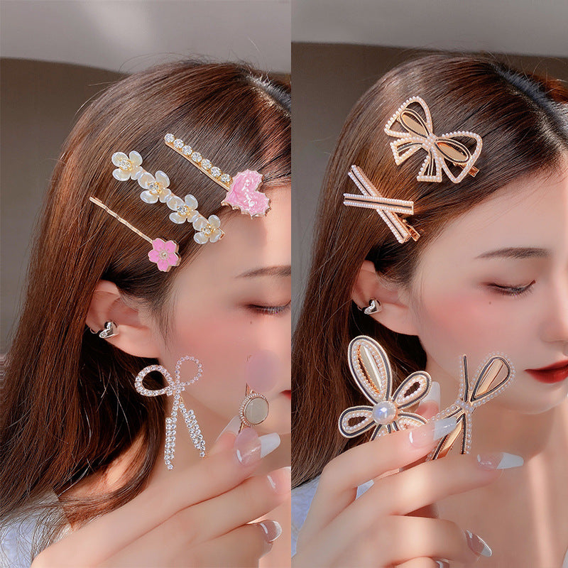 South Korea Temperament BB Clip Barrettes Back Head Side Clip