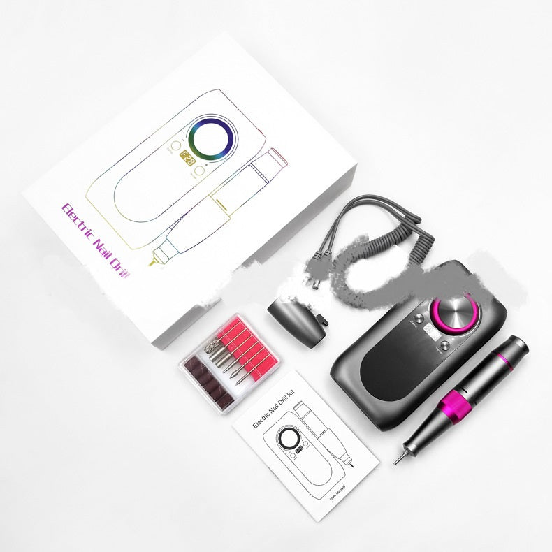 XPOP New Nail Art Electric Charging Polishing Machine Portable
