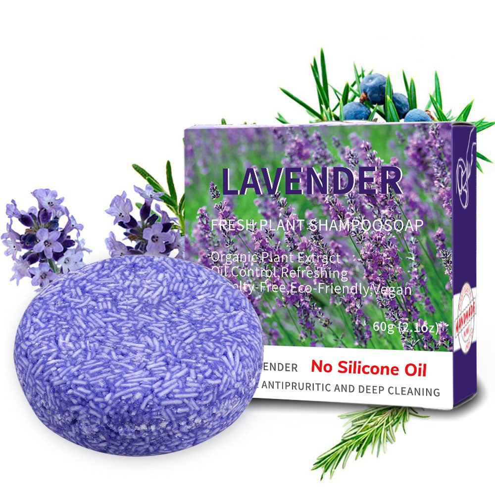 Fresh Plant Oil Control Decontamination Organic Shampoo Soap