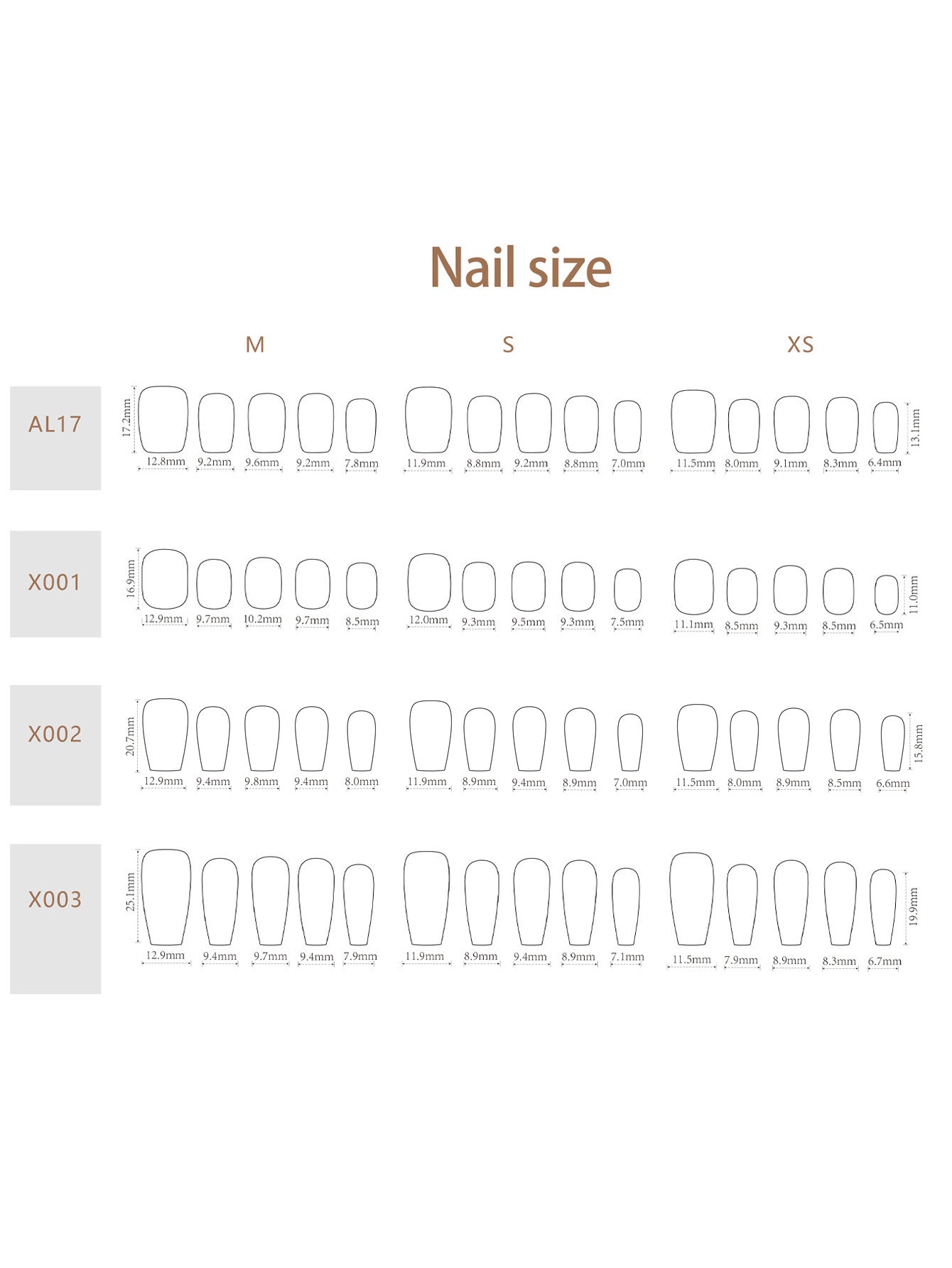 Medium And Long Corrugated Powder Nail Patch