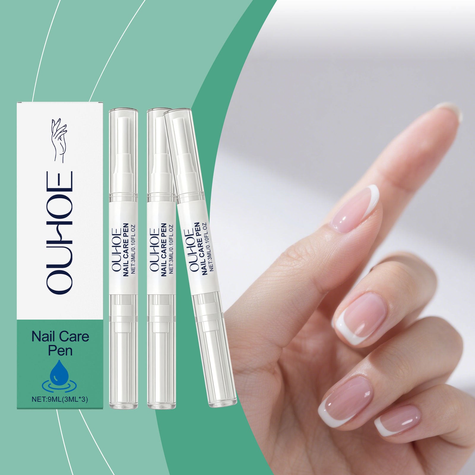 Gentle And Nutritious Nail Cleaning, Easy To Use Nail Care With A Pen