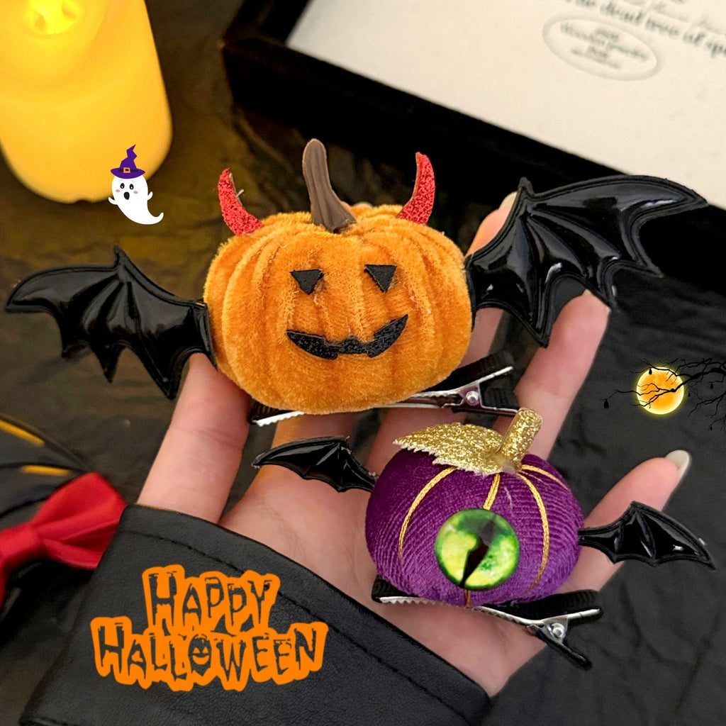 New Halloween Children's Bow Funny Barrettes
