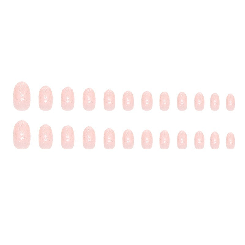 Simple Wear-resistant Nail Shiny Silver Powder Embellishment