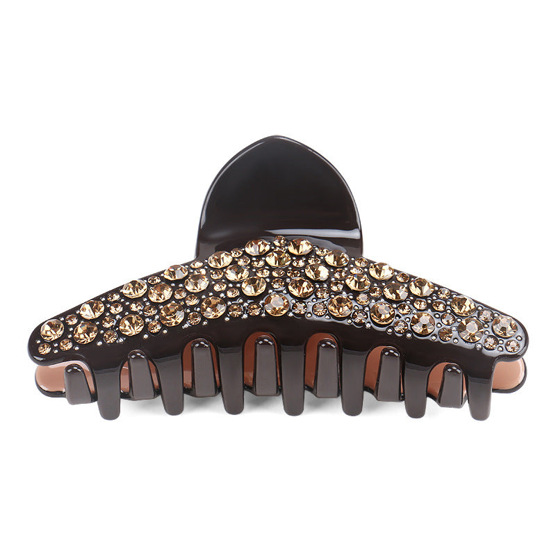 European And American Luxury Headdress Full Diamond Large