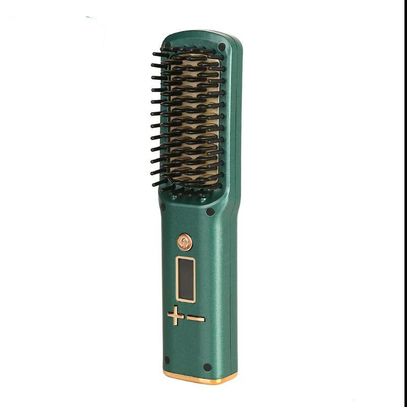 Wireless Charging Straight Hair Comb Travel Portable Usb