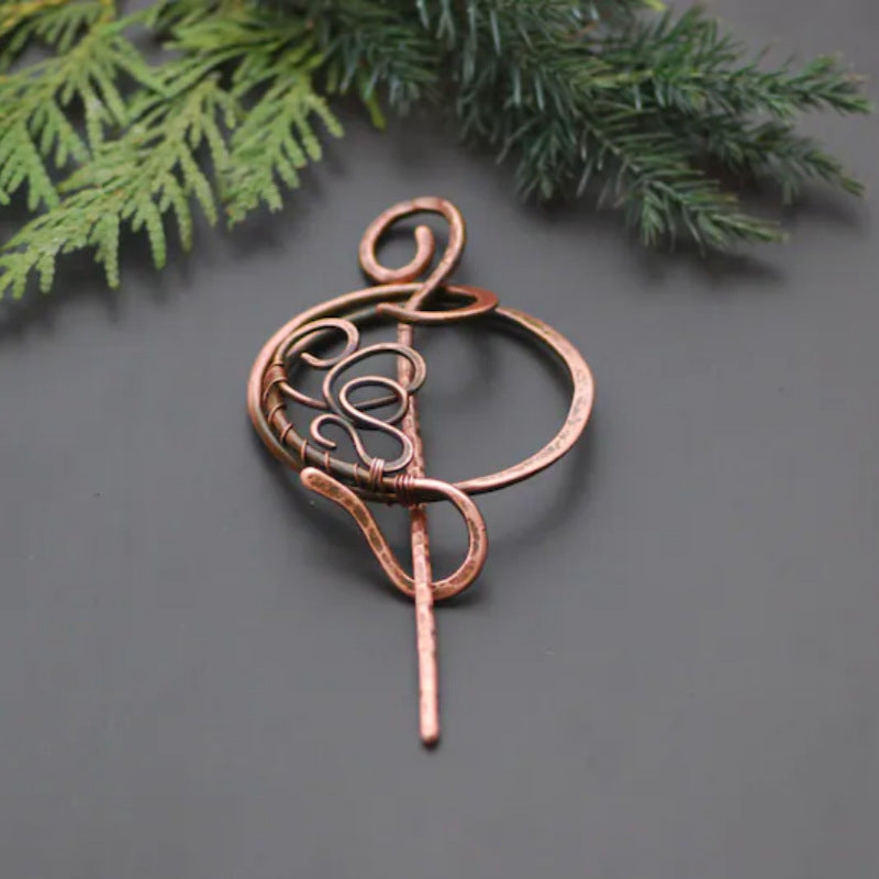 Creative Vintage Copper Hairpin For Women