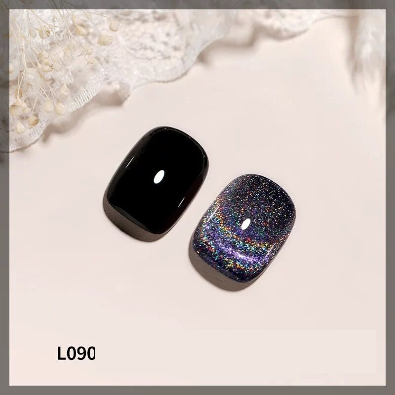 Bole Colorful Laser Cat Eye Nail Polish