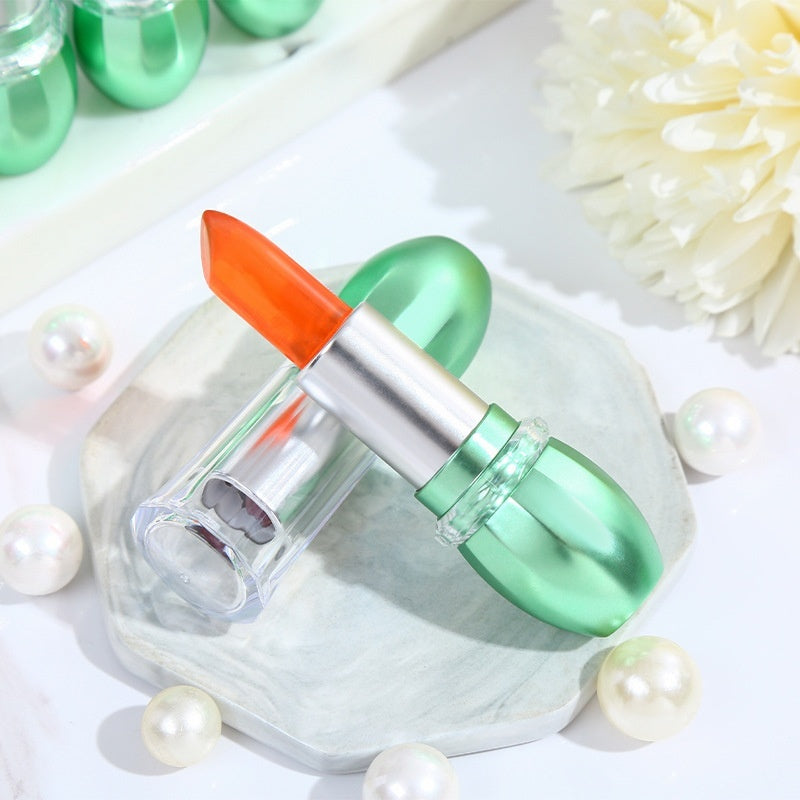 Initial Heart Lovers Cross-border Aloe Lipstick Color Changing Lip Balm Nourishing Moisturizing