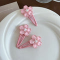 Sweet Bangs Cherry Blossom Hair Clip Versatile For Women