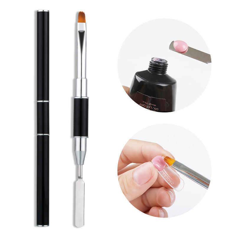 Multi-function Nail Pen with Color Matching and Gluing Embossing Stick
