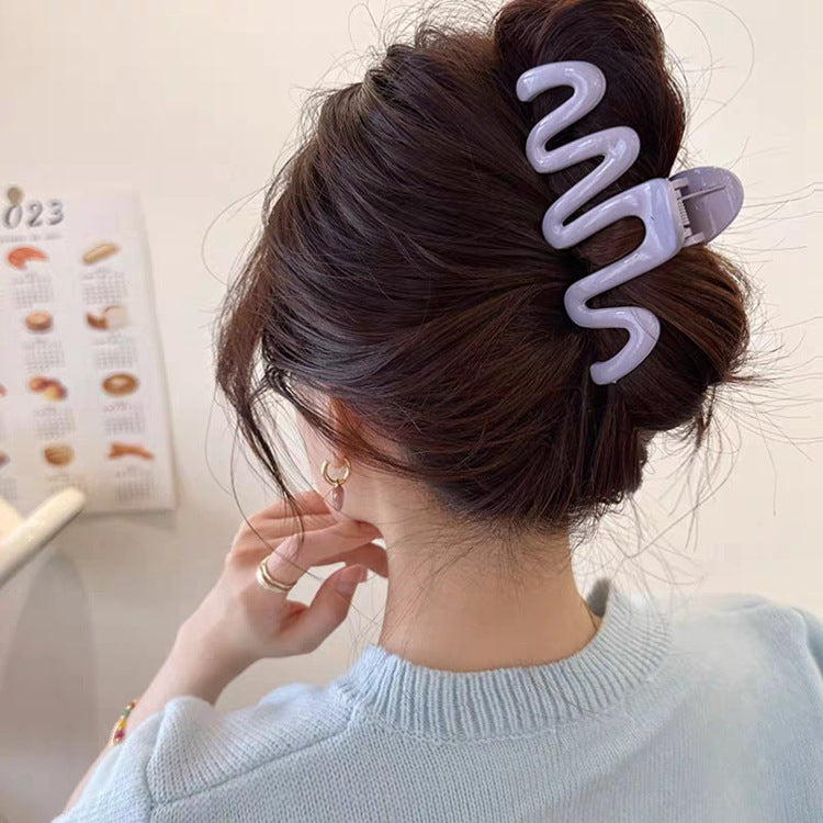 Fashion Personality Wave Female Hair Clip