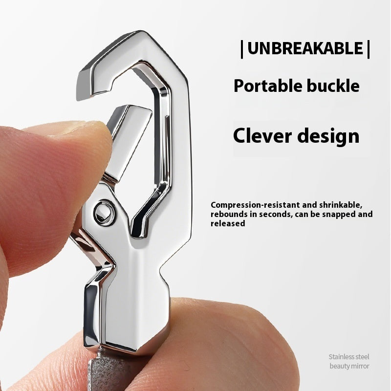 Creative With Key Chain Portable Nail Piercing Device
