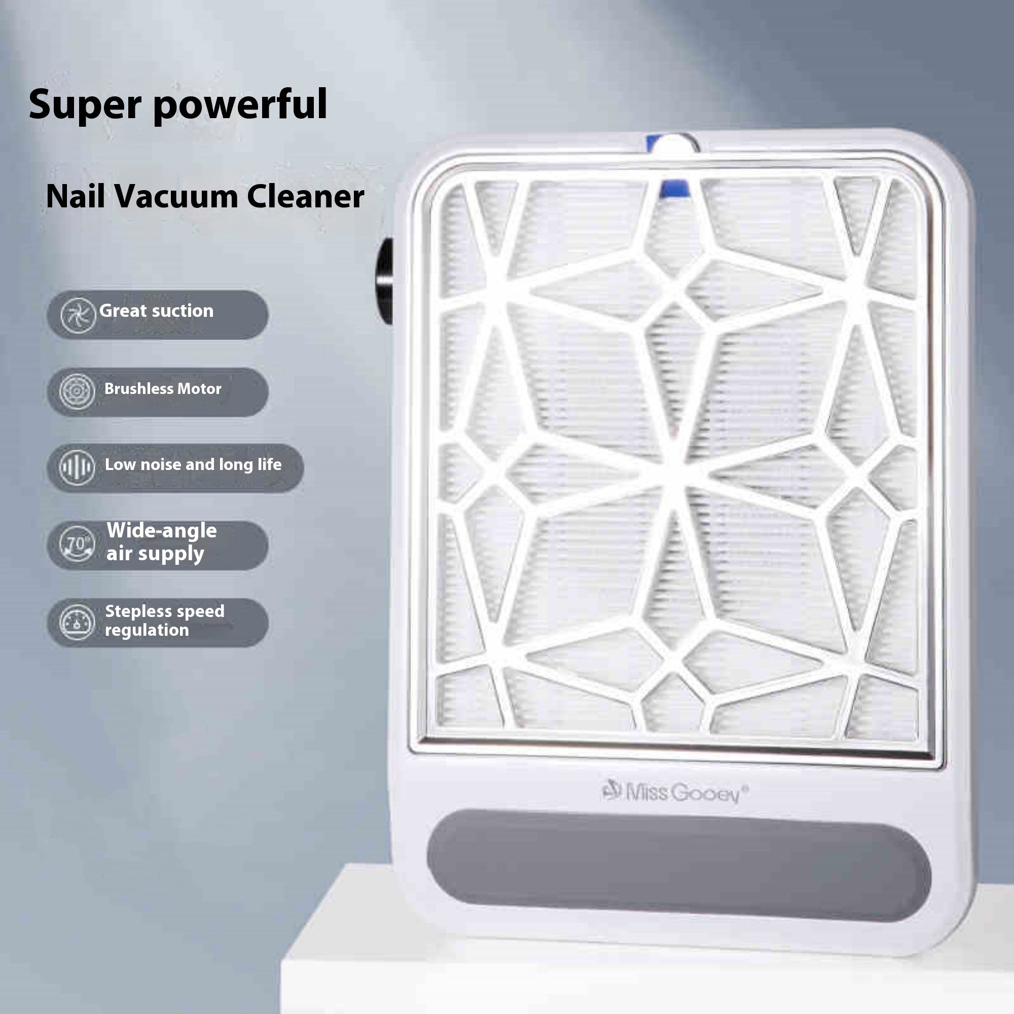 Miss Gooye Nail Art Vacuum Cleaner With High Suction Power Does Not Run Dust