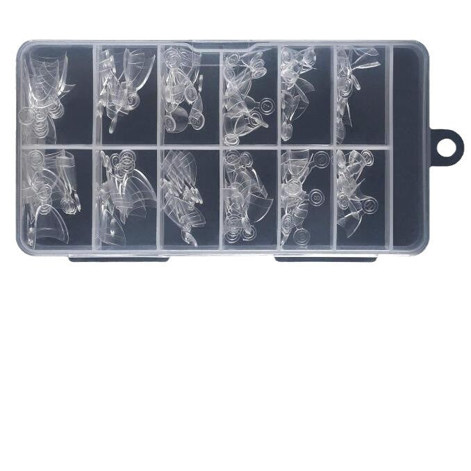 120 PCs Boxed Ultra-thin Semi-nail Sticky Full Cover Nail Tip Seamless Semi-frosted