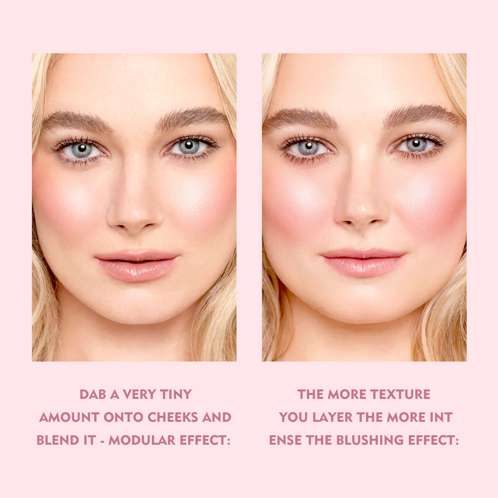 Pudaier Natural Nude Makeup Rouge Blush