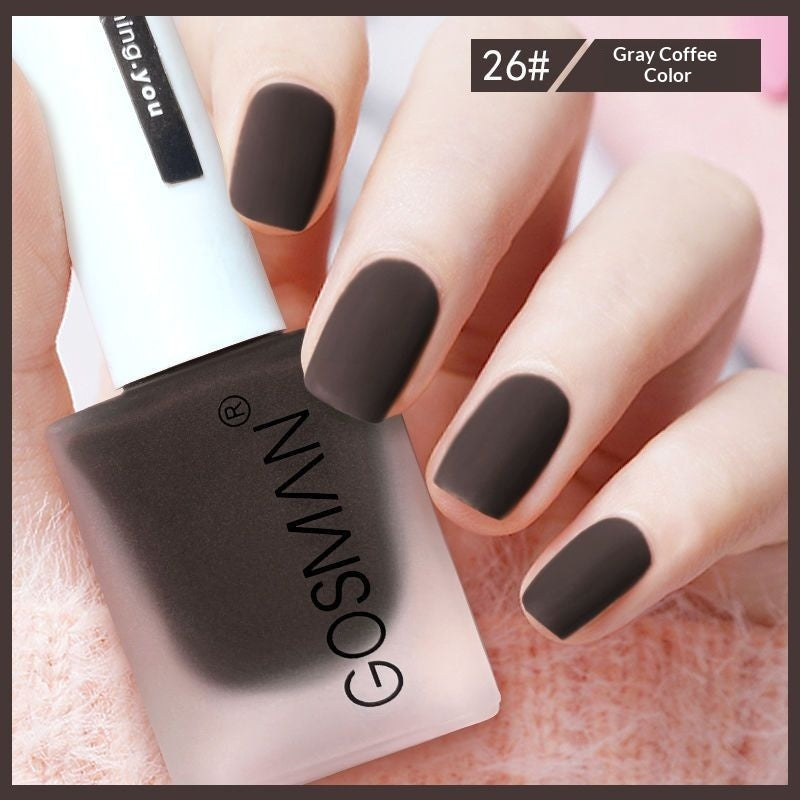 Gosman Quick-dry Matte Nail Polish, Non-peel