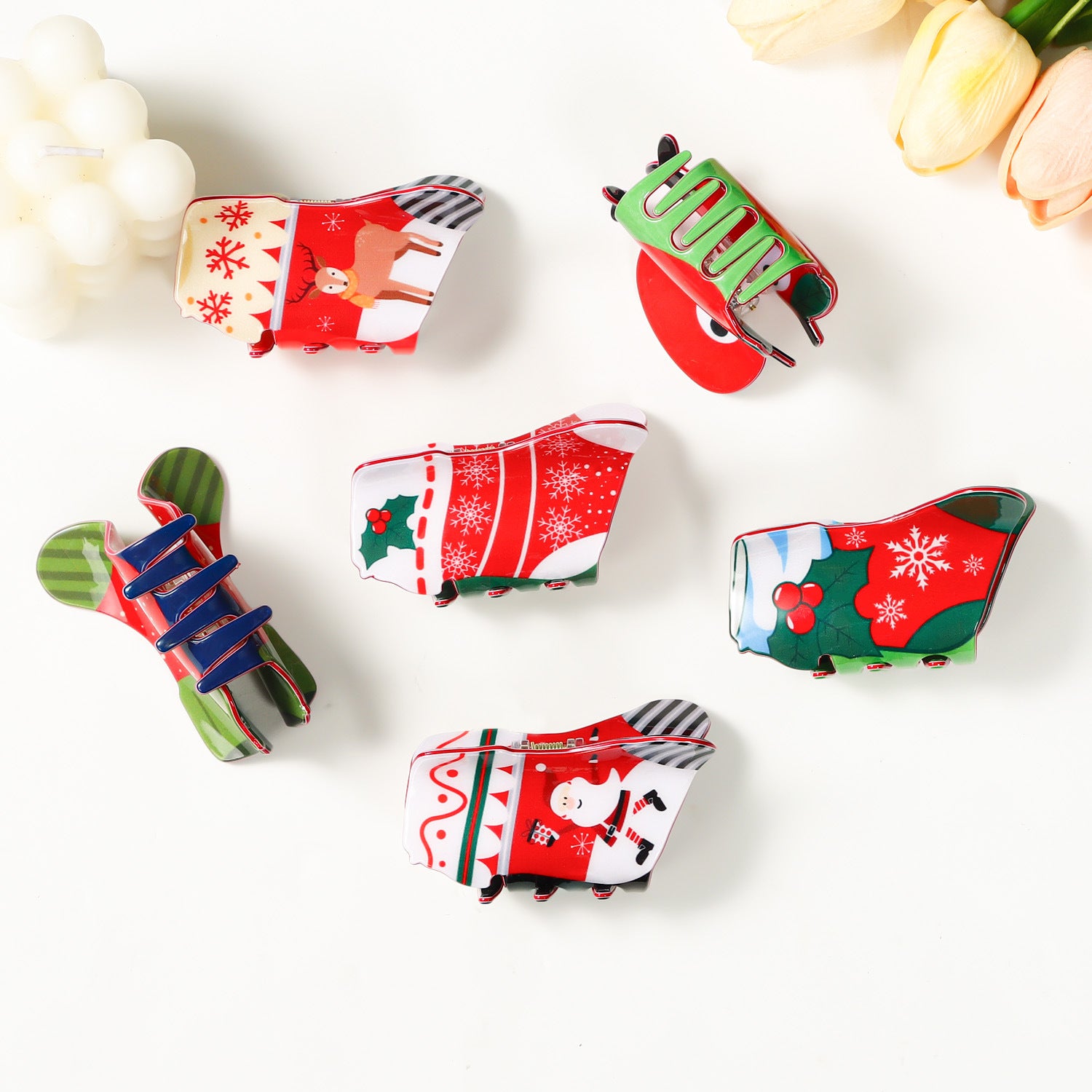 Cute Cartoon Christmas Headwear Hairpin