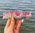 Rock Crystal Party Moon Branch Hairband