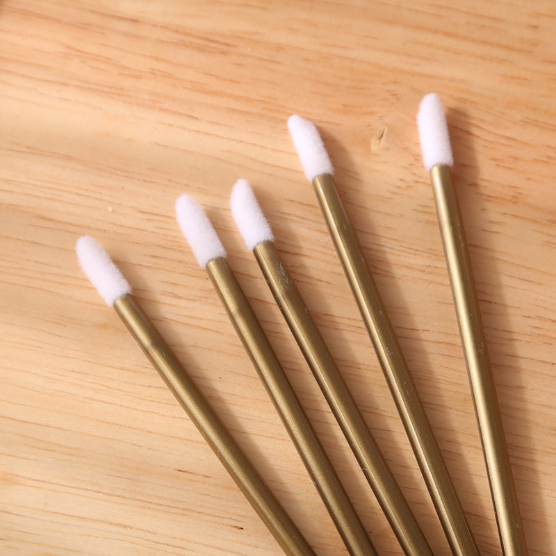 Disposable Lip Brushes 200Pcs, 300Pcs, 400Pcs, 500Pcs Lipstick & Gloss Applicators. Lint Free, Multi Color Options