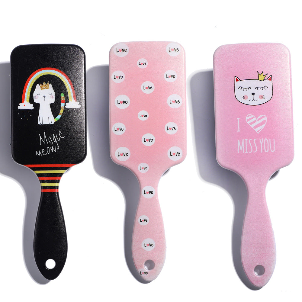 Cute plastic comb