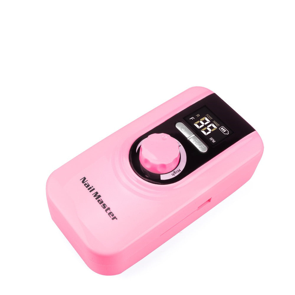 Nail Master Portable rechargeable nail polisher
