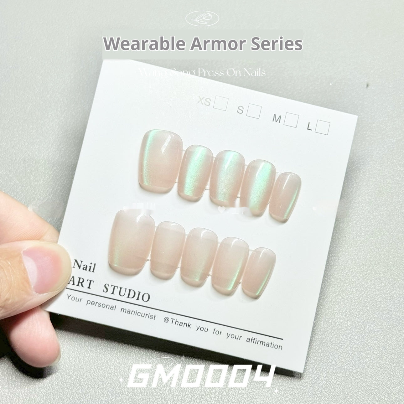 Mint Mambo Aurora Color-changing Cat's Eye Ins Internet Celebrity Wear Armor