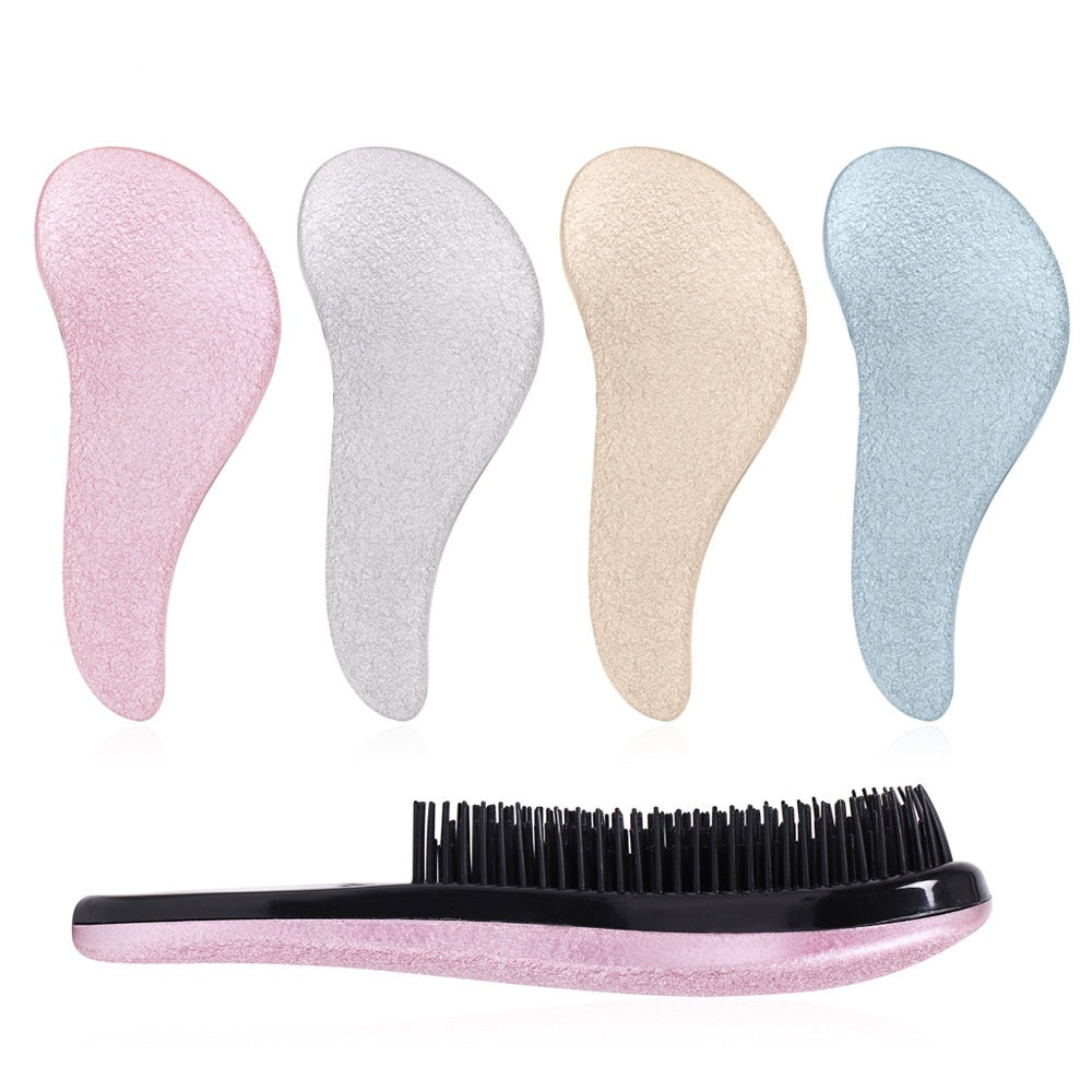 Plastic Anti-knot Hairdressing Comb Massage Comb