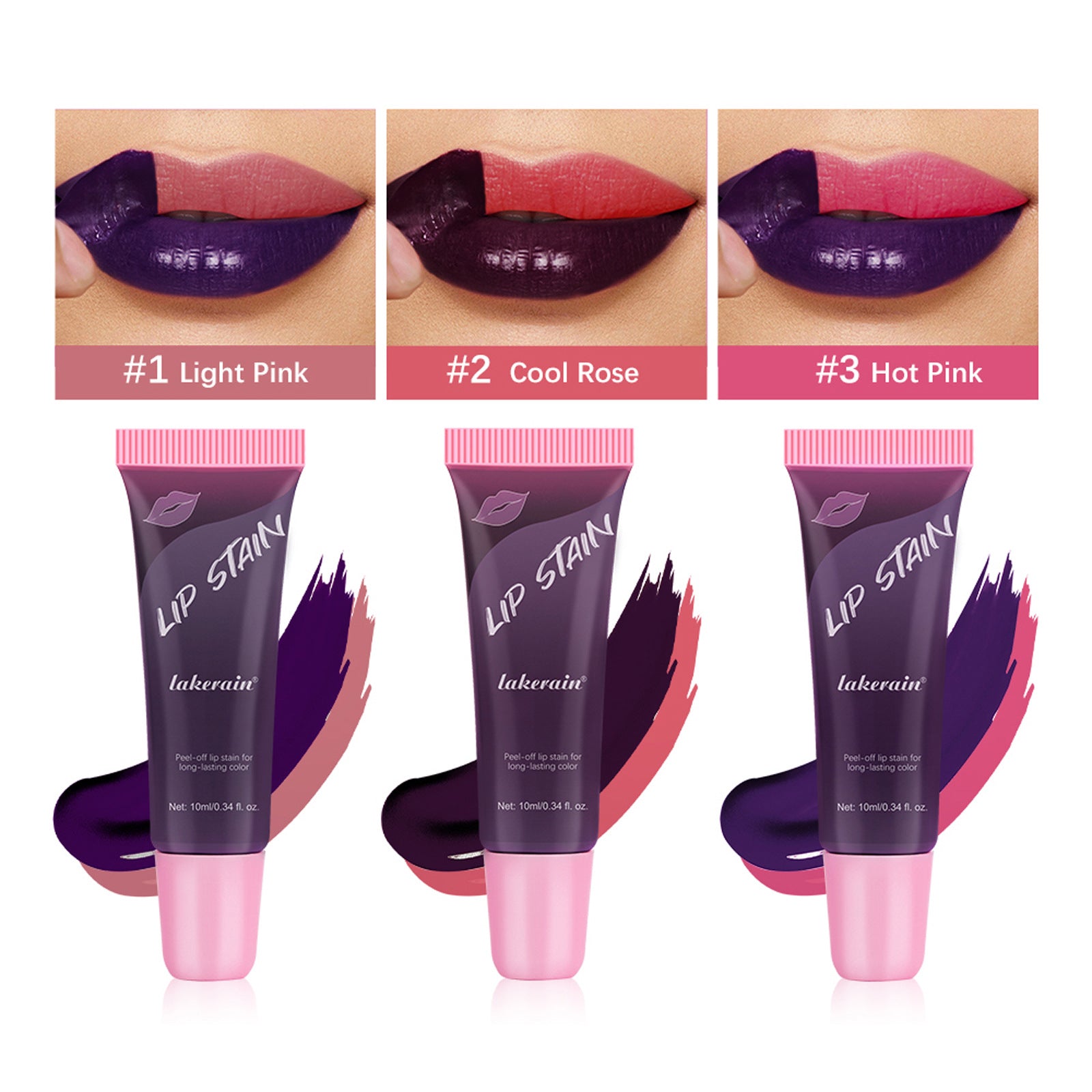 Hose Tear And Pull Lip Gloss Matte Finish Easy To Color