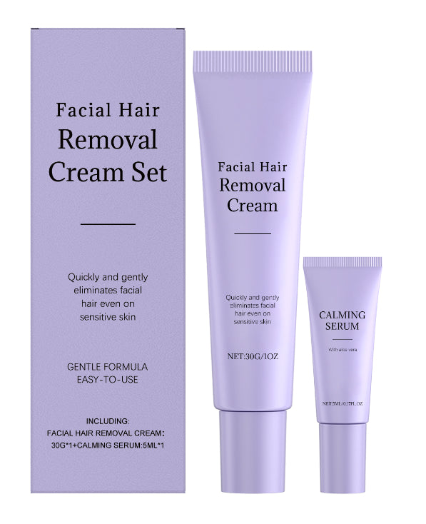 Facial Hair Removal Cream Set