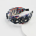 Korean Style Colored Fabric Cross-knotted Headband