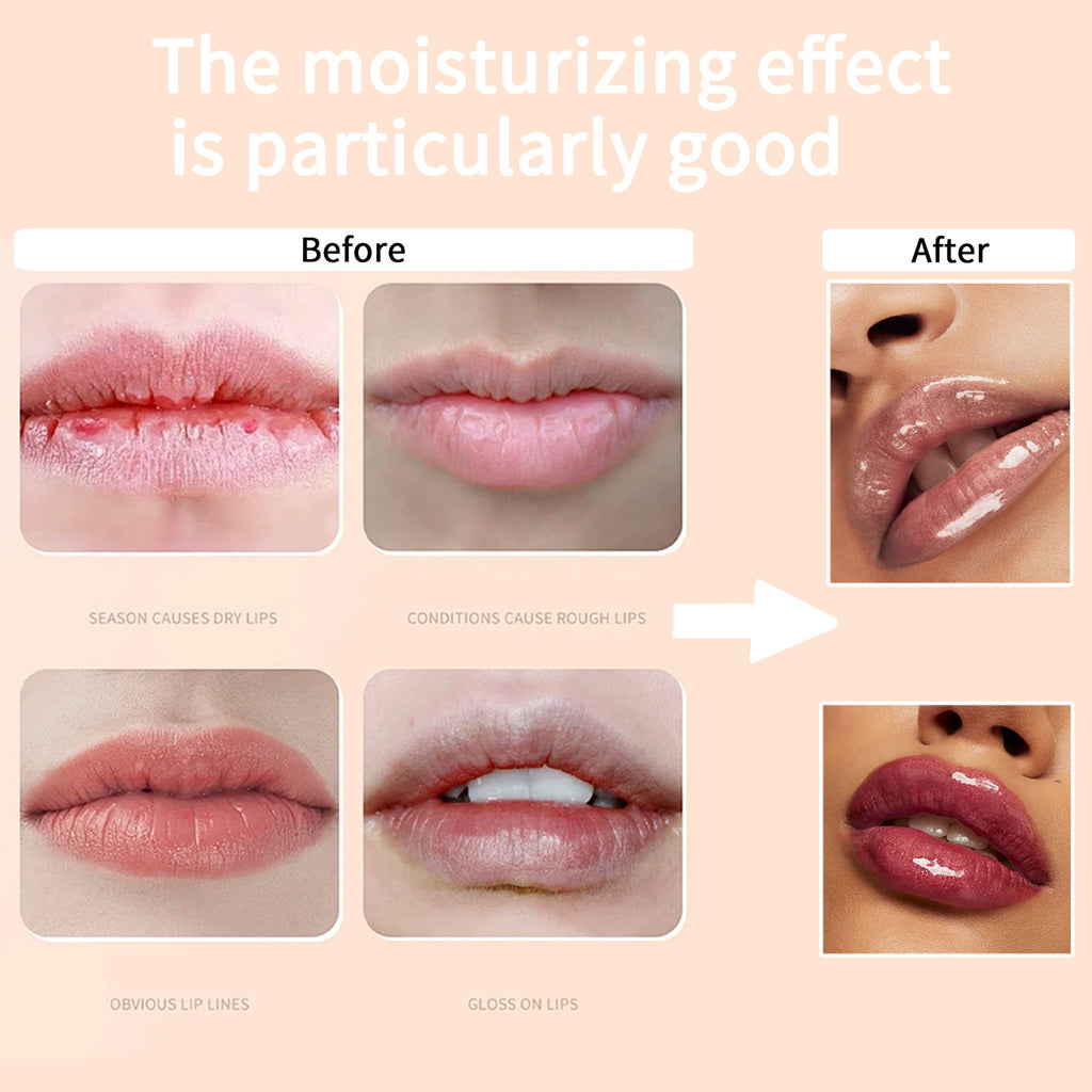 Cross-border Mint Flavor Lip Gloss Suit Six-color Mirror