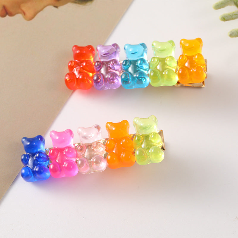 Cartoon Fashion Simple Bear Bangs Clip