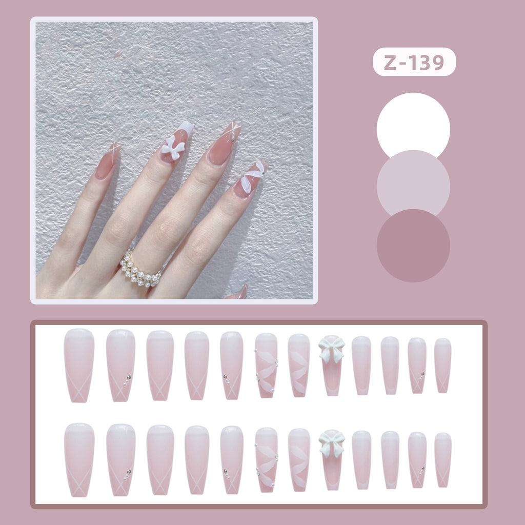 Wearing The Finished Nail Patch