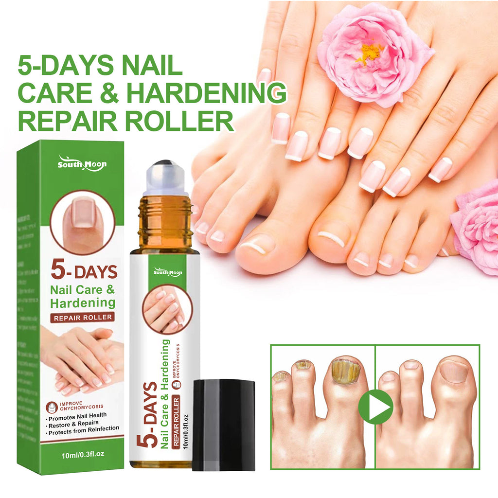 South Moon Nail Repair Roller Gray Thickening Nail Care Solution