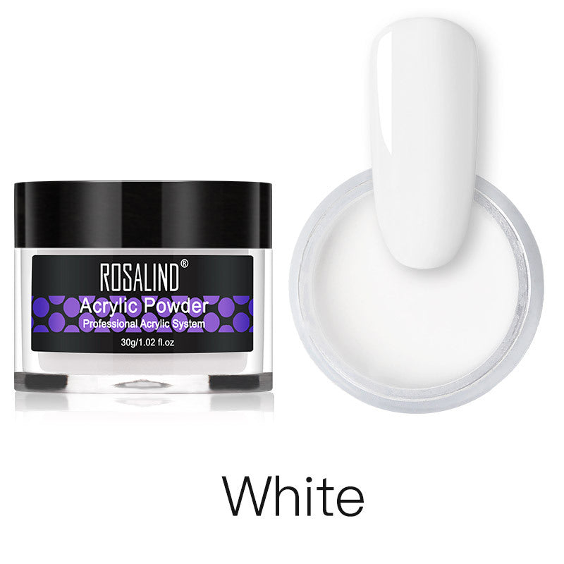 Rosalind Nail styling carved powder nail powder and crystal liquid