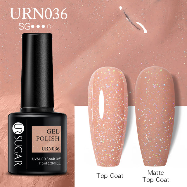 UR Sugar 7.5ml Reflective Glitter Gel Winter Nail Polish