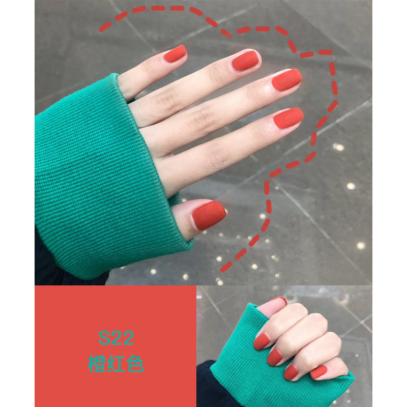 Maxfine Water-based Matte Nail Polish Autumn And Winter Color Matte Matte Texture